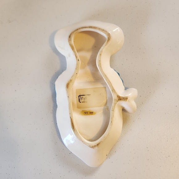 Vintage 1980s Ceramic Sesame Street Cookie Monster Trinket Soap Dish Platter 80s - Picture 5 of 7